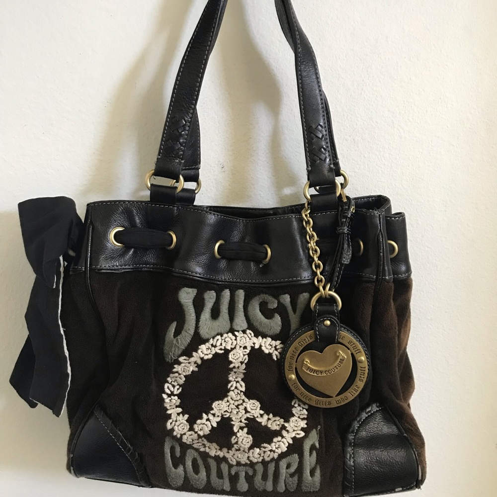 Juicy Couture Peace Sign DayDreamer Bag